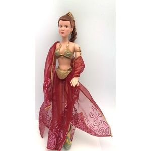 1998 Princess Leia as Jabba's Prisoner Star Wars Hasbro 12 inch collectible doll